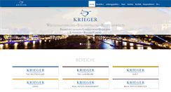 Desktop Screenshot of krieger.eu